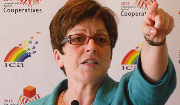 A Presidenta de ACI presenta o Ano Internacional das Cooperativas na ONU