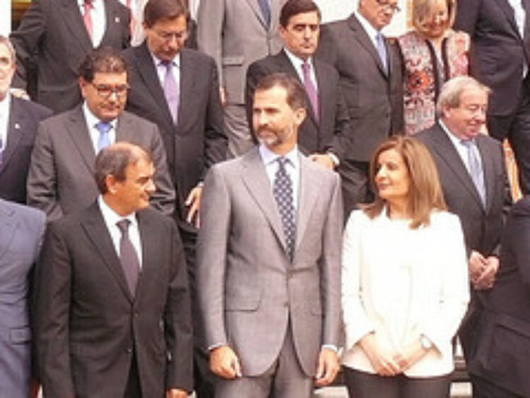 A Casa Real recibe e gaba ao cooperativismo de traballo