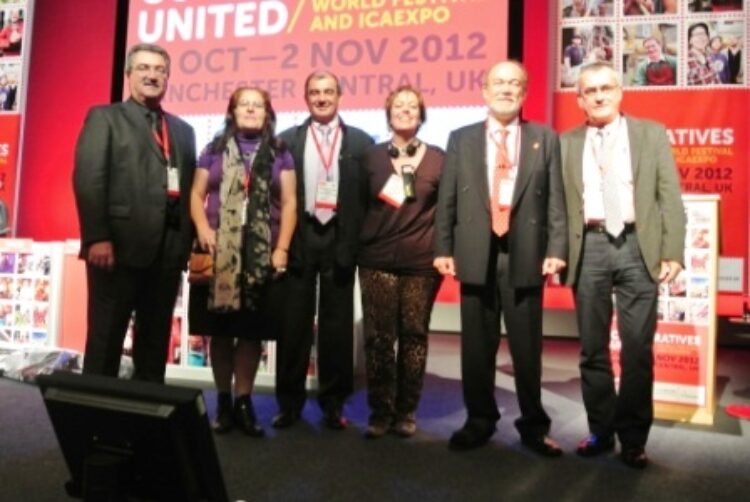 Ugacota participou na Feira Expo 2012 en Manchester, con motivo da celebración en 2012 do Ano Internacional das Cooperativas