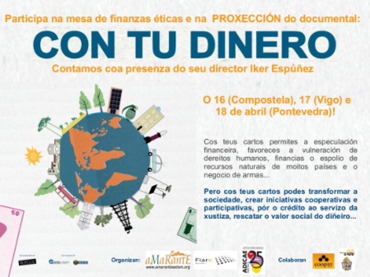 Presentación del documental «Con tu dinero»