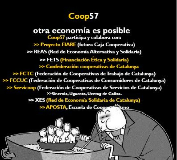 Coop57 Servicios financieros éticos y solidarios