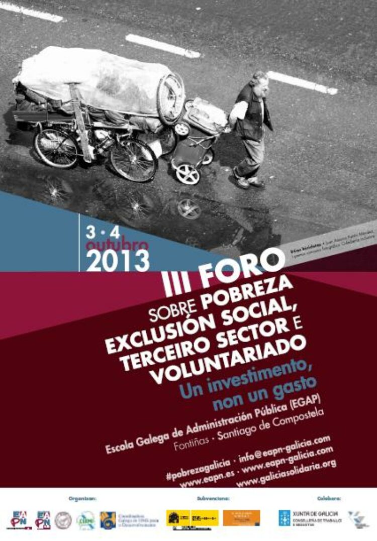 III Foro Pobreza, Exclusión Social, Terceiro Sector e Voluntariado