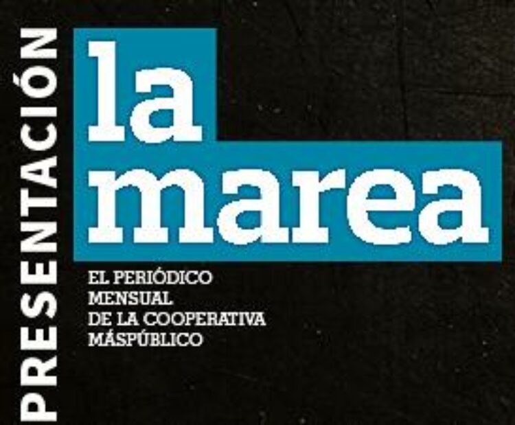 A cooperativa MásPúblico, editora da revista La Marea, fai presentación en Vigo