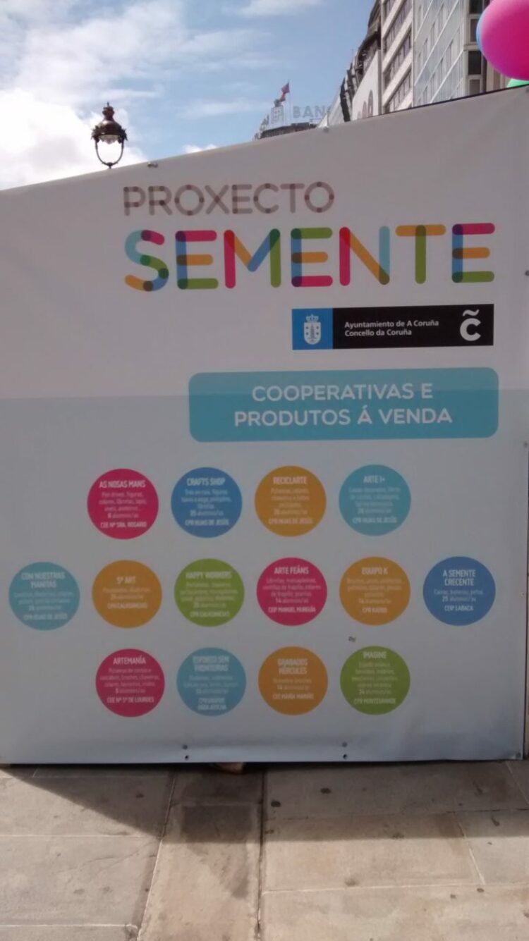 Gran participación no mercado do Proxecto Semente