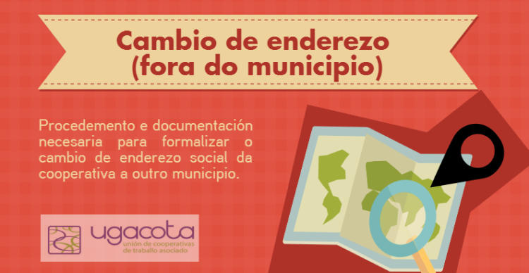 Procedemento para o cambio de enderezo social fora do municipio