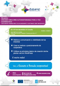 creando unha web autoxetionable - Coruña