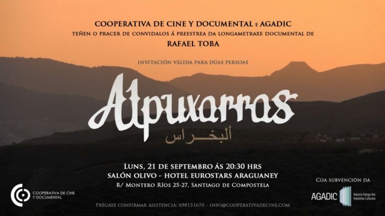 COOPERATIVA DE CINE y DOCUMENTAL preestrenan Alpuxarras