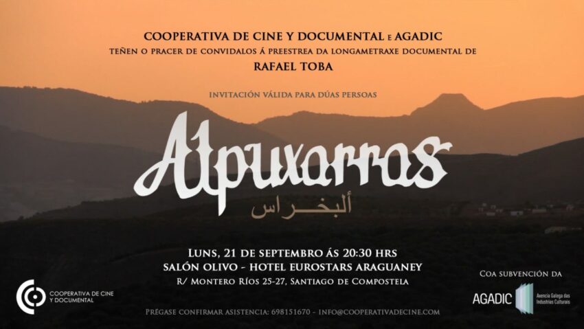 COOPERATIVA DE CINE e DOCUMENTAL preestrean Alpuxarras