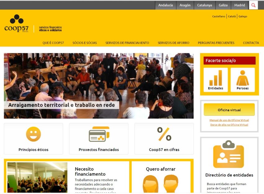 Nova web de Coop57