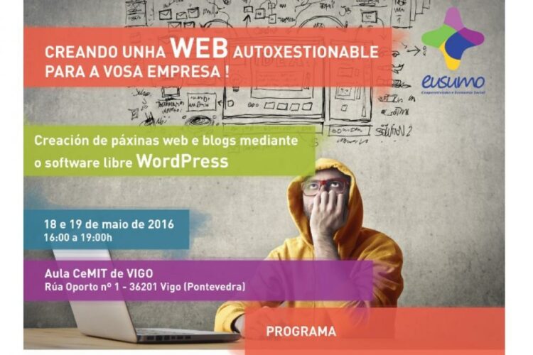 Creación de páginas web y blogs mediante software libre WordPress | Vigo
