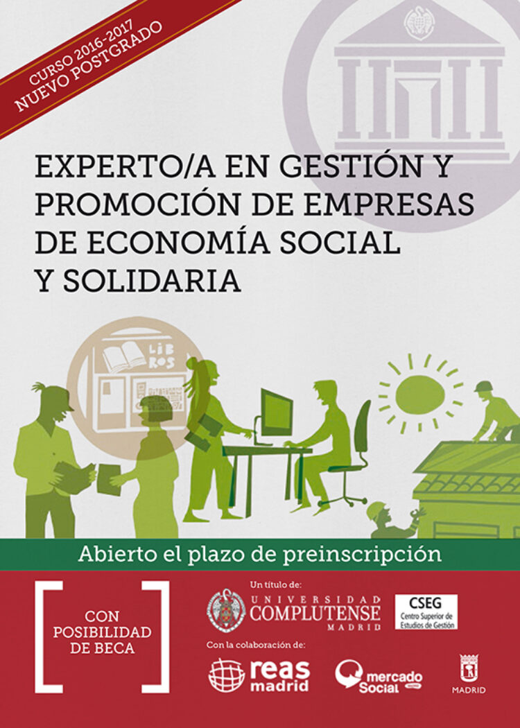 As Universidades imparten maestrías de Economía Social, Colaborativa e Solidaria