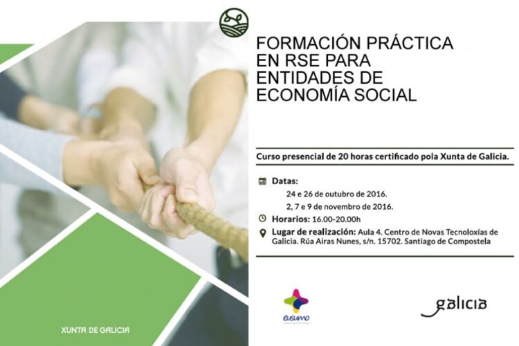 Formación práctica en RSE para entidades de economía social