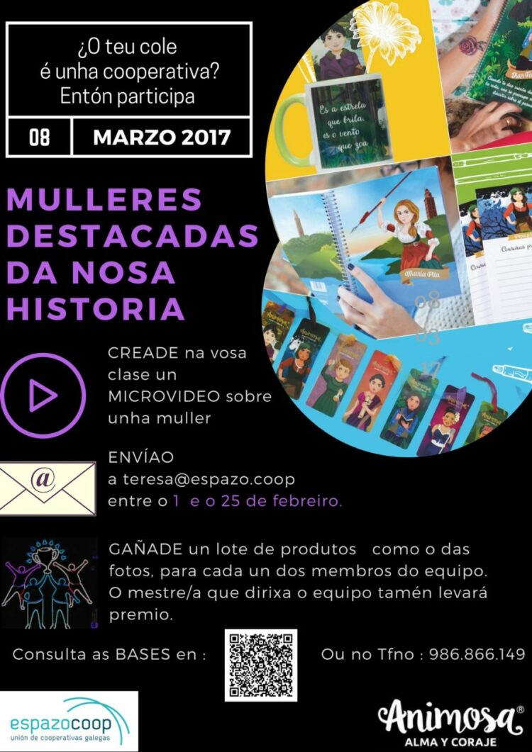 «Mujeres destacadas de nuestra historia» | Certamen de micro vídeos en cooperativas de enseñanza
