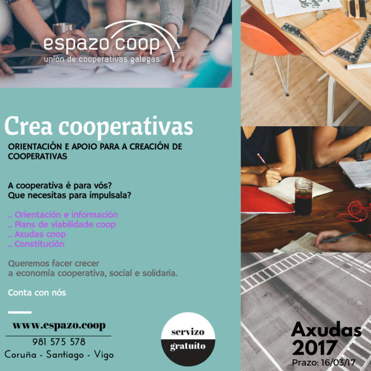 En Espazocoop contamos con un servicio de creación de cooperativas