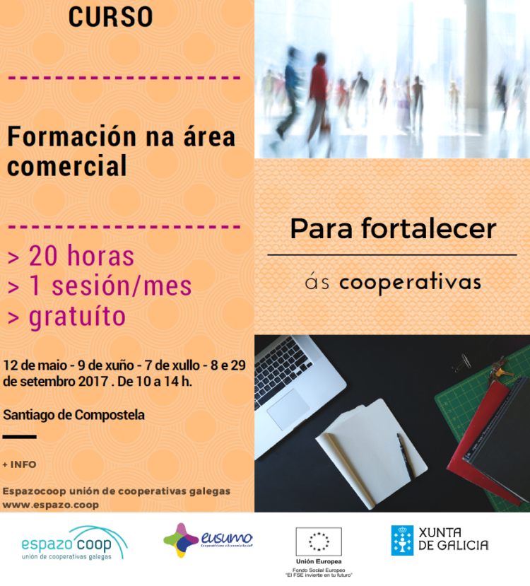 Formación comercial para fortalecer ás cooperativas | Nova sesión: 8 setembro