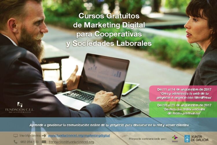 Cursos de Mercadotecnia Dixital para Cooperativas e Sociedades Laborais