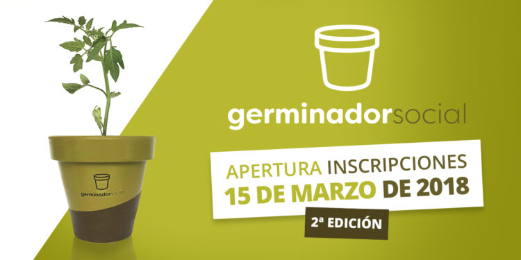 Germinador Social 2018. Abierta la inscripción