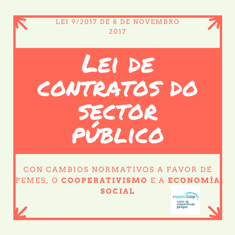 Píldoras de Contratación Pública | A nova Lei entra en vigor o 9 de marzo