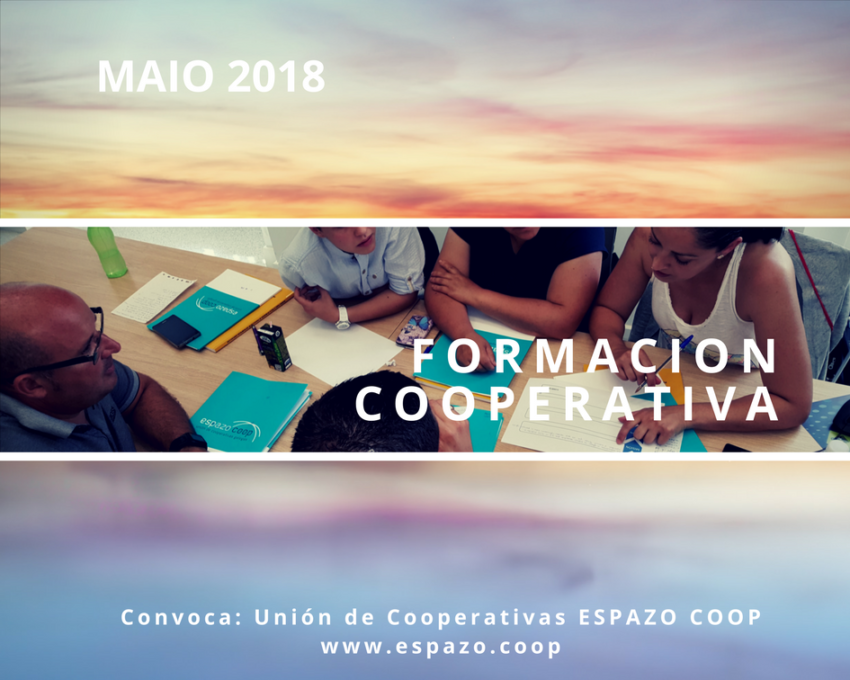 FORMACIÓN COOPERATIVA de EspazoCoop | MAYO | Presencial