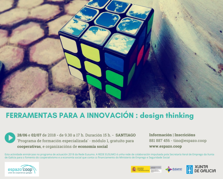 HERRAMIENTAS PARA LA INNOVACIÓN: Design Thinking || 28/junio y 02/julio