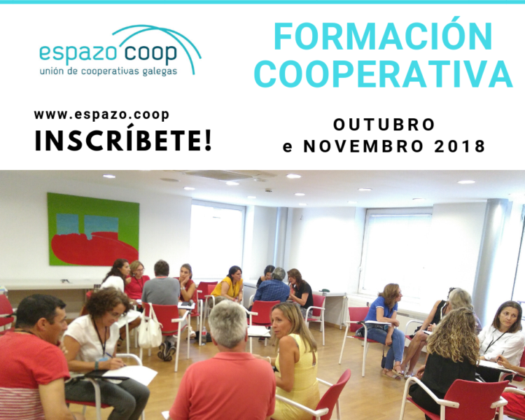 Formación Cooperativa da Unión nos meses de outubro e novembro [presencial]