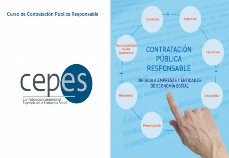 Aberta a inscrición ao curso en liña ‘Contratación Pública Responsable’ de Cepes | Inicio 3 de xuño