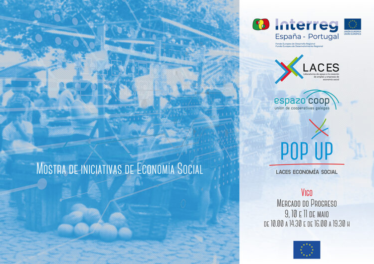 Un total de 15 entidades de economía social gallegas participan en el POP UP del Mercado do Progreso en Vigo
