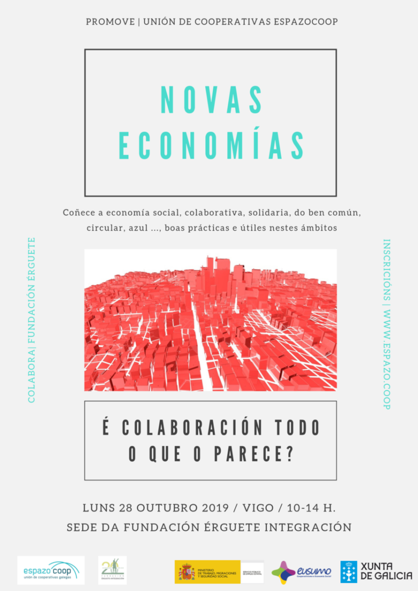Jornada ‘Nuevas Economías: ¿es colaboración todo lo que lo parece?’ | Vigo, 28/octubre