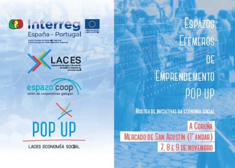 [ Pop Up ] Muestra de iniciativas de economía social en el Mercado de S. Agustín en A Coruña | 7, 8 y 9 de noviembre