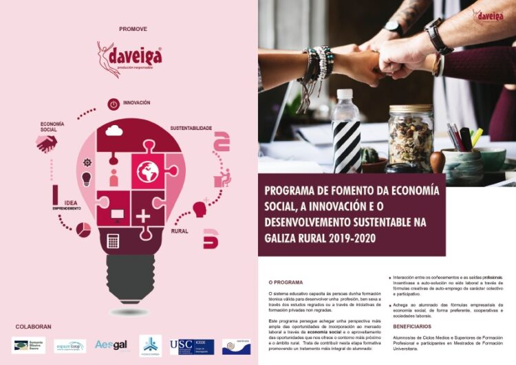 Daveiga promueve un programa en el rural para fomentar la economía social, la innovación y la sostenibilidad