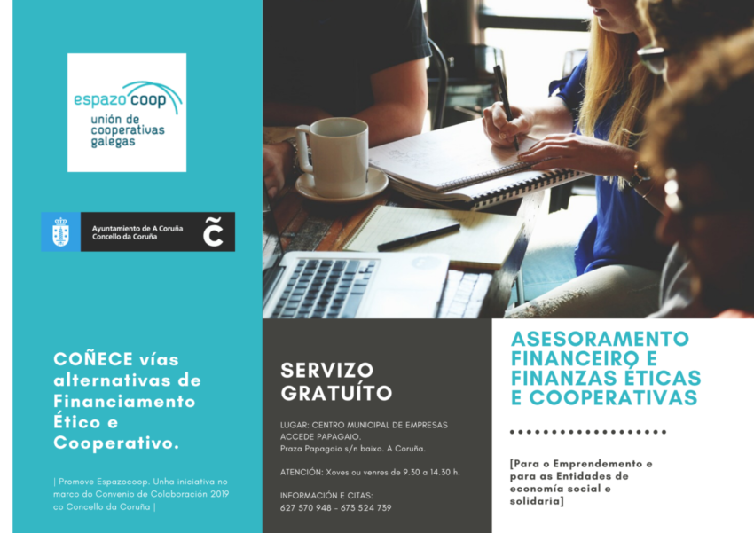 Servizo de Asesoramento Financeiro e Finanzas Éticas e Cooperativas | A Coruña