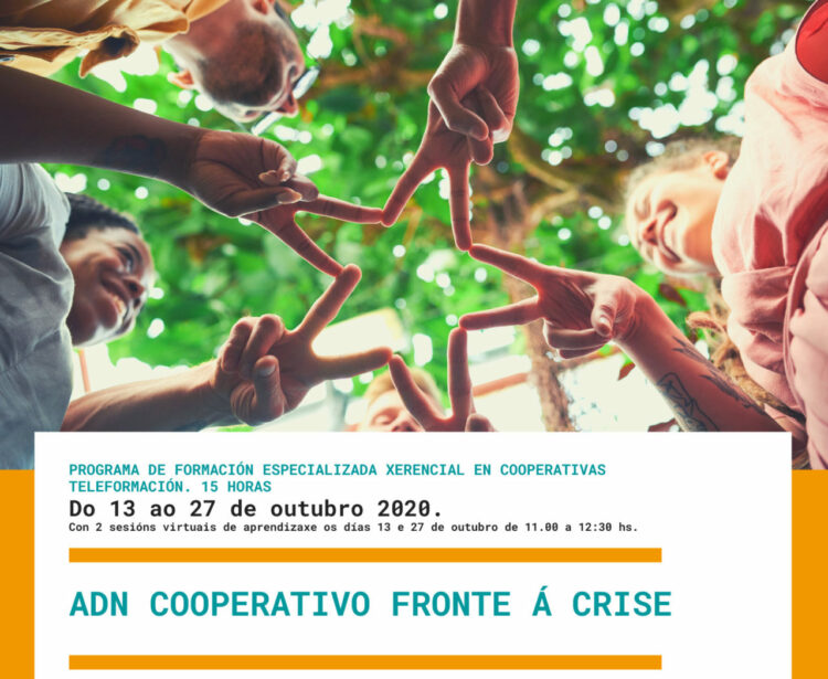 ADN cooperativo fronte á crise || Teleformación. Inicio 13/outubro