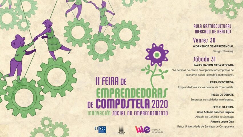 A Feira de Emprendedoras de Compostela terá a presenza das cooperativas
