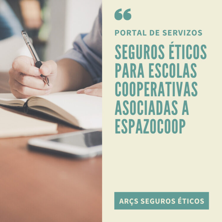 Portal de seguros éticos para escuelas cooperativas asociadas a EspazoCoop