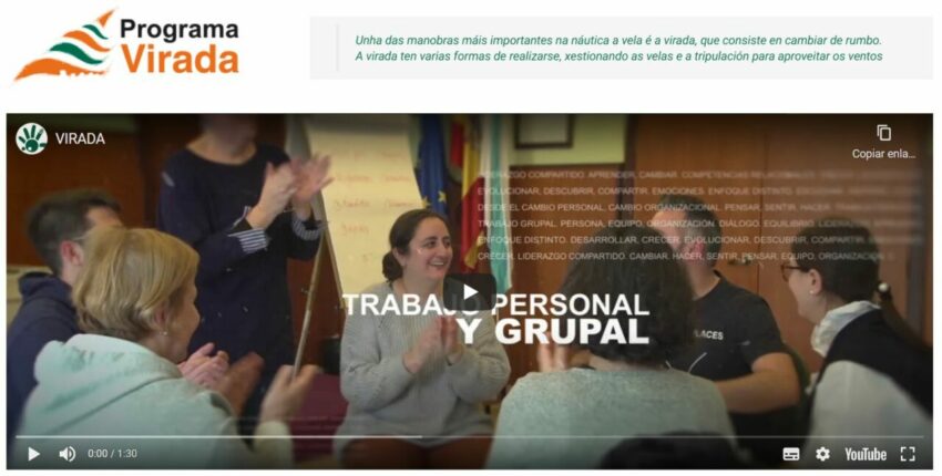 VIRADA, a proposta de Algalia para acompañamento de persoas e equipos